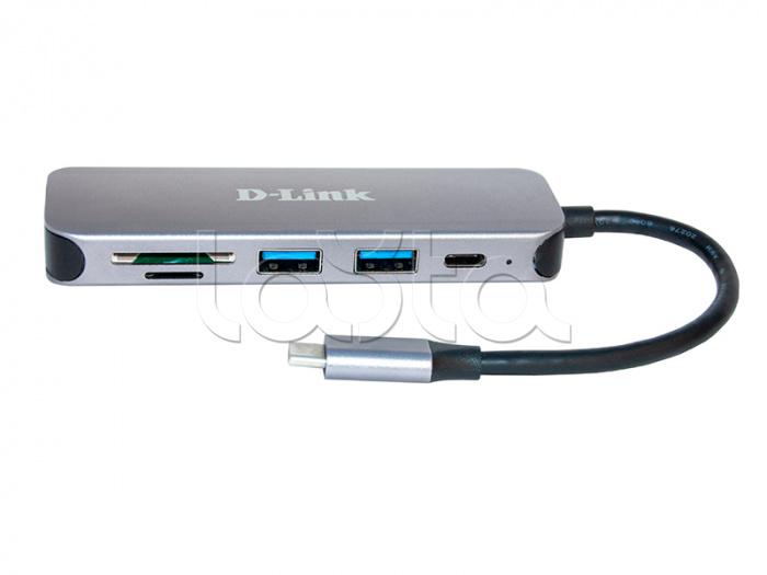 Концентратор с 2 портами USB 3.0 D-Link DUB-2325/A1A