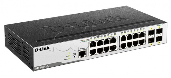 PoE-коммутатор D-Link DGS-3000-20L/B1A