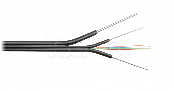 Кабель ВО 1 волокно, одномодовый 9/125мкм, стандарта G.652.D & G.657.A1 черн NIKOMAX (NMF-2PC-001A1C-BK-F001)