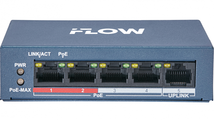 Коммутатор с PoE iFlow F-SW-EU205POE-V/L