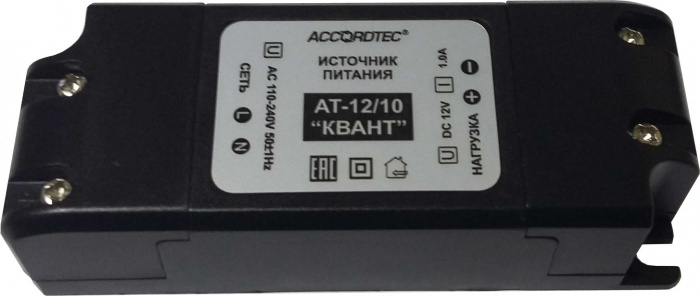 Источник питания AccordTec AT-12/10 КВАНТ