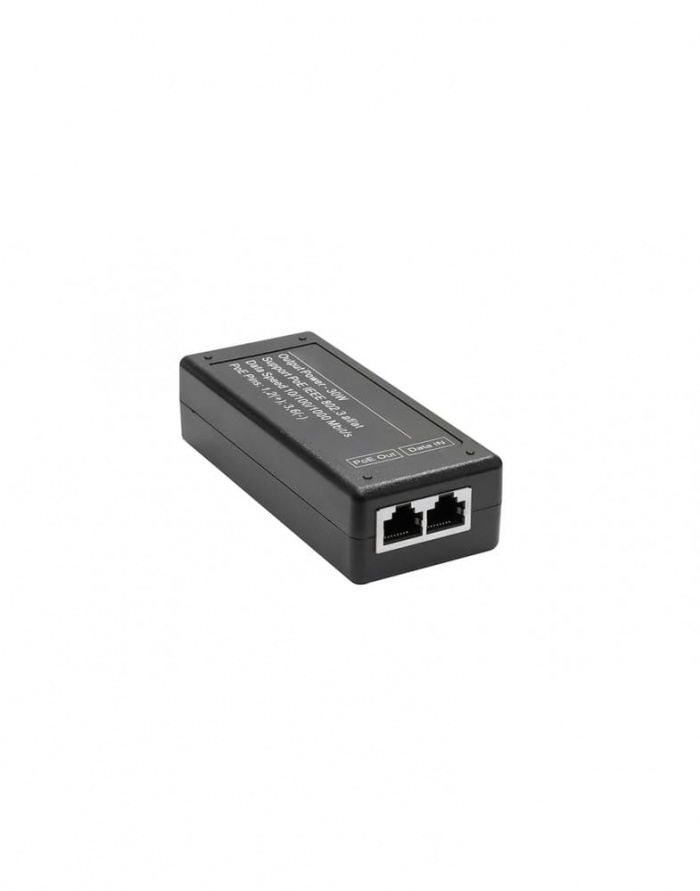 PoE-инжектор Gigabit Ethernet на 1 порт, мощностью до 30W NST NS-PI-1G-30