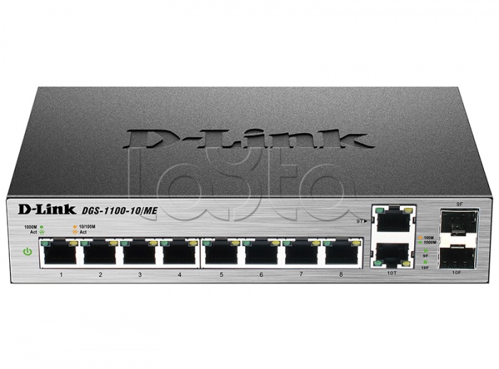 Коммутатор управляемый D-Link DGS-1100-10/ME/A2A