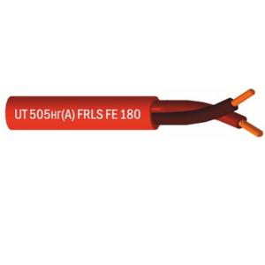 Кабель огнестойкий для пожарной сигнализации UT 505нг(A)-FRLS FE180 1x2x0,8mm (0,5мм2) Юнитест