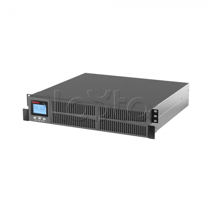 ИБП Small Rackmount, 3000 ВА/2700 Вт, 1/1, 8xIEC C13,EPO, USB, RS-232, Rack 2U, з/у 1А, 6x9Ач DKC (SMALLR3A5I)