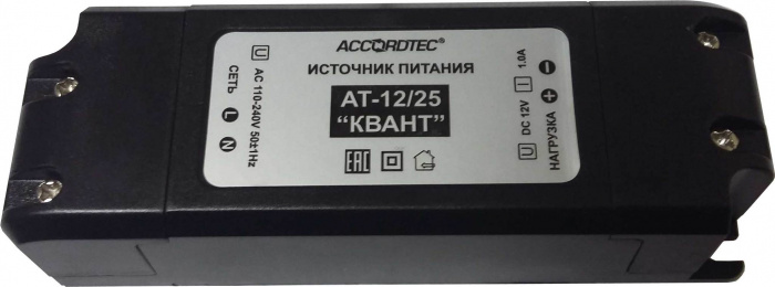 Источник питания AccordTec AT-12/25 КВАНТ