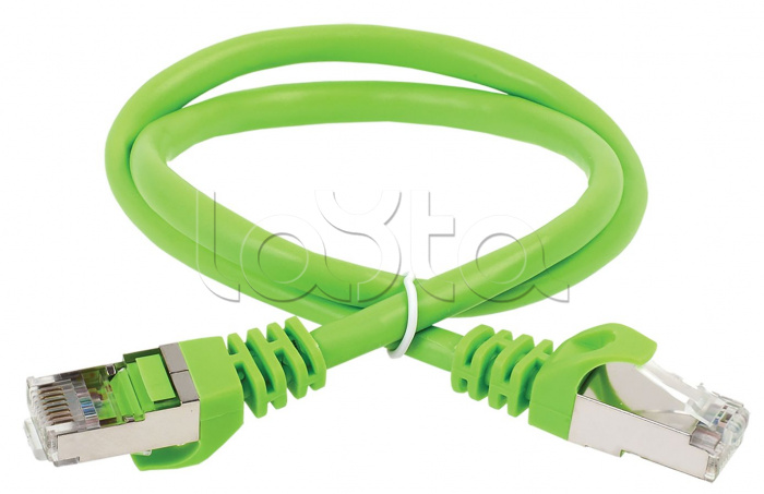 ITK Коммутационный шнур кат. 6 FTP LSZH 0,5м зеленый (PC02-C6FL-05M)