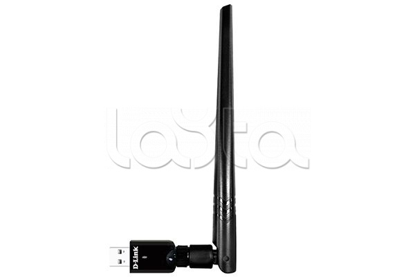 Беспроводной двухдиапазонный USB 3.0 адаптер AC1200 с поддержкой MU-MIMO и съемной антенной D-Link DWA-185/RU/A1A