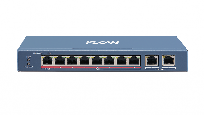 Коммутатор с PoE iFlow F-SW-EU410HPOE-V