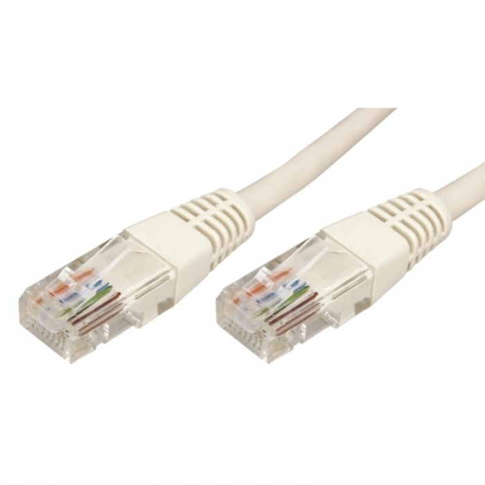 Патч-корд RJ45-RJ45, 4 пары, UTP, кат.5е (5 м) (10шт/уп) REXANT 18-1007