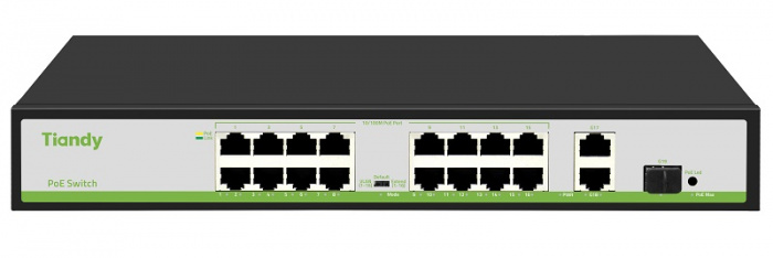 РоЕ коммутатор Tiandy TC-P3S019 Spec:H/1621/AT/180