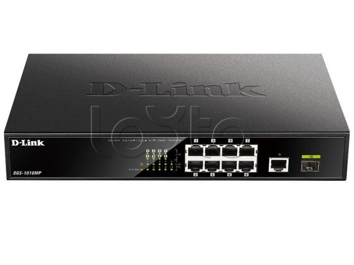 PoE-коммутатор D-Link DGS-1010MP/A1A