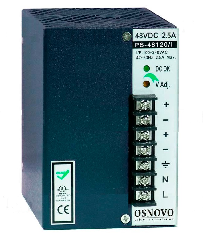 Блок питания промышленный OSNOVO PS-48120/I