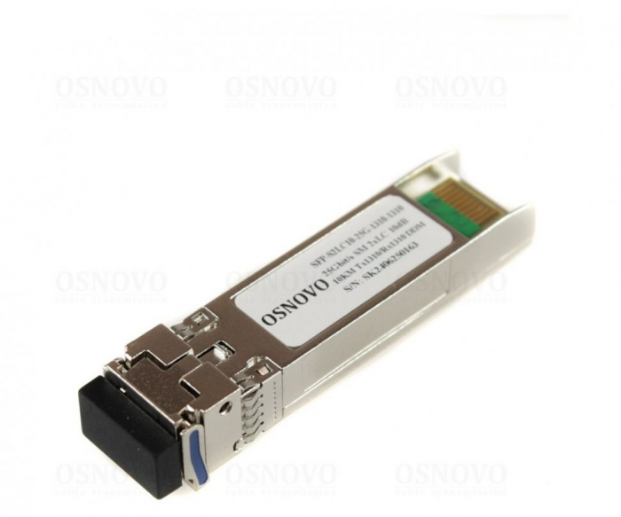 Оптический SFP-модуль 25G OSNOVO SFP-S2LC10-25G-1310-1310