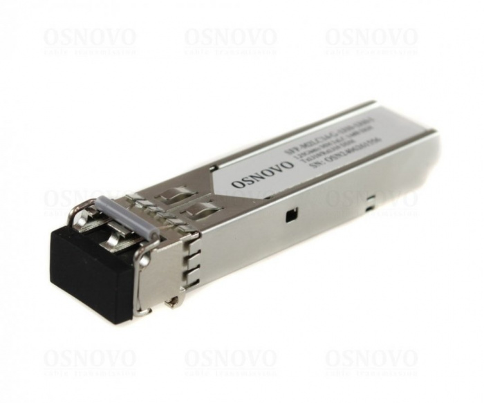 Промышленный оптический SFP-модуль 1G OSNOVO SFP-M2LC14-G-1310-1310-I