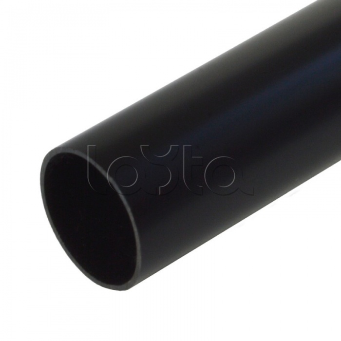 Труба жесткая ПВХ 3-х метровая легкая черная д25 (120м/уп) Промрукав PR05.0006