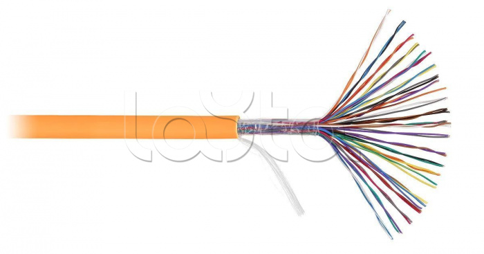 LAN U/UTP 25x2x24AWG (0,50мм) Кат.5 (Класс D) полимерн мат. нг(А)-HF оранж. NIKOMAX (NMC 2110C-25-OR-M-A001)