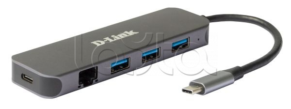 Док-станция с разъемом USB Type-C, 3 портами USB 3.0, 1 портом USB Type-C/PD 3.0 и 1 портом Gigabit Ethernet
 D-Link DUB-2334/A1A