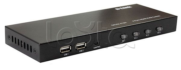 4-портовый KVM-переключатель с портами HDMI и USB D-Link DKVM-410H/A2A